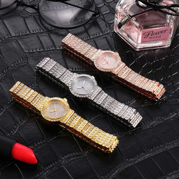 luxury fasion diamond crystal lady watches women rose gold iced out watch quartz movement steel band mini size bezel 24mm, Slivery;brown
luxury fasion diamond crystal lady watches women rose gold iced out watch quartz movement steel band mini size bezel 24mm, Slivery;brown