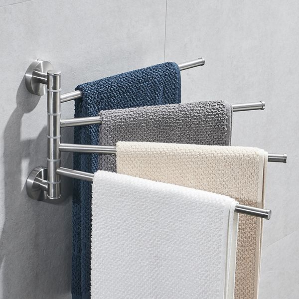 towel racks 180 degree rotatable rack stainless steel 4/3/2 arms hanging with hooks bathroom bracket
towel racks 180 degree rotatable rack stainless steel 4/3/2 arms hanging with hooks bathroom bracket