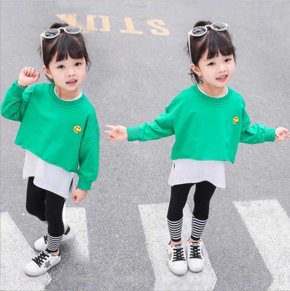 2020 spring suit korean children's clothing small and medium baby girl spring and autumn cotton stitching sports shirt two sets, Black
2020 spring suit korean children's clothing small and medium baby girl spring and autumn cotton stitching sports shirt two sets, Black
