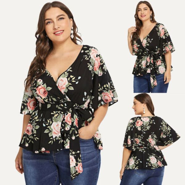 summer women casual fashion blouse half sleeve v neck floral print plus size retro shirt ladies shirts, White
summer women casual fashion blouse half sleeve v neck floral print plus size retro shirt ladies shirts, White