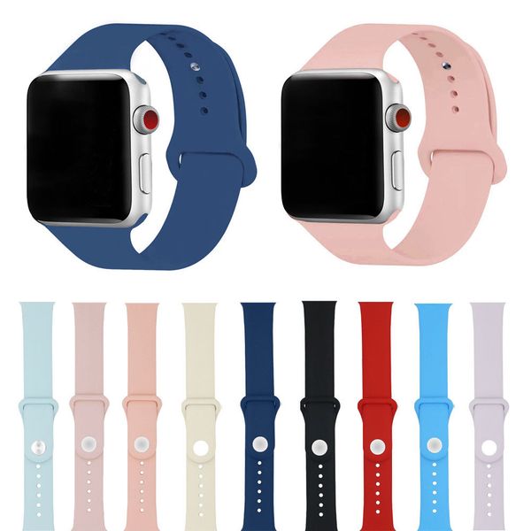 Replacement Silicone Sport Band Strap for Apple Watch 38mm 42mm iWatch Small Hot
Replacement Silicone Sport Band Strap for Apple Watch 38mm 42mm iWatch Small Hot