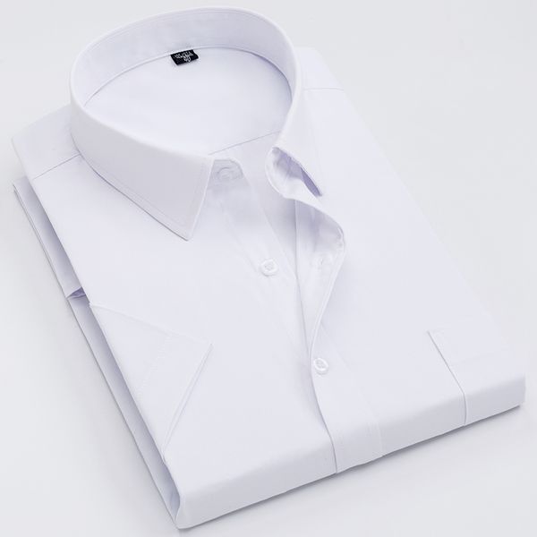 men shirts short sleeve solid plaid boutique dress brand clothing turn-down collar clothes clothing wholesale, White;black
men shirts short sleeve solid plaid boutique dress brand clothing turn-down collar clothes clothing wholesale, White;black