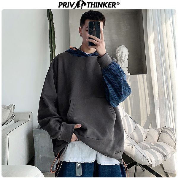 fashion plaid patchwork men's hoodies for men 2020 korean men casual hooded sweatshirts streetwear man clothes, Black
fashion plaid patchwork men's hoodies for men 2020 korean men casual hooded sweatshirts streetwear man clothes, Black