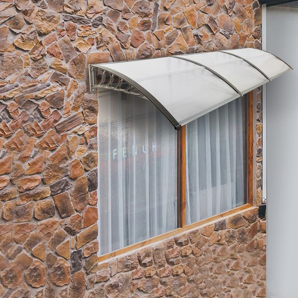 300x100cm sun rain shelter window awning eaves canopy front door canopy outdoor door window plastic bracket cover yard garden ing
300x100cm sun rain shelter window awning eaves canopy front door canopy outdoor door window plastic bracket cover yard garden ing