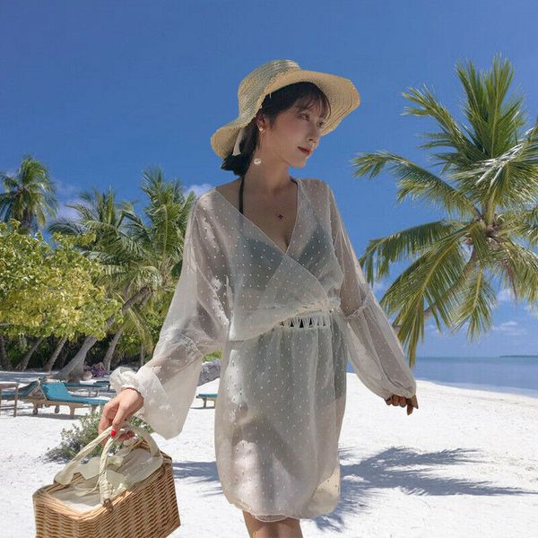 2019 women lace dot beach long bikini hollow out cover up bathing swimwear kaftan crochet beach dress, Blue;gray
2019 women lace dot beach long bikini hollow out cover up bathing swimwear kaftan crochet beach dress, Blue;gray