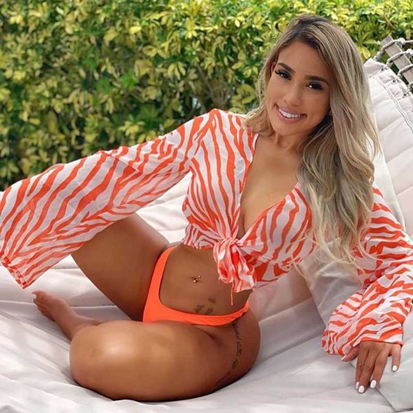 mesh swimsuit high waist bikinis women swimwear 2020 three pieces bikini set cover up solid bathing suit female beach wear
mesh swimsuit high waist bikinis women swimwear 2020 three pieces bikini set cover up solid bathing suit female beach wear