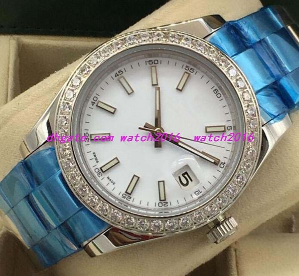 8 style luxury watches mens diamond watch 41mm silver gold and steel 116334 automatic fashion men's watch wristwatch, Slivery;brown
8 style luxury watches mens diamond watch 41mm silver gold and steel 116334 automatic fashion men's watch wristwatch, Slivery;brown