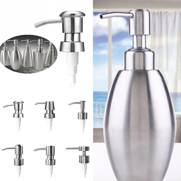 liquid soap dispenser 6 types pump stainless steel with extension tube lotion replacement jar for bathroom #05
liquid soap dispenser 6 types pump stainless steel with extension tube lotion replacement jar for bathroom #05