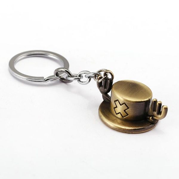anime one piece keychain chopper hat key ring holder chaveiro key chain for car fashion jewelry, Silver
anime one piece keychain chopper hat key ring holder chaveiro key chain for car fashion jewelry, Silver