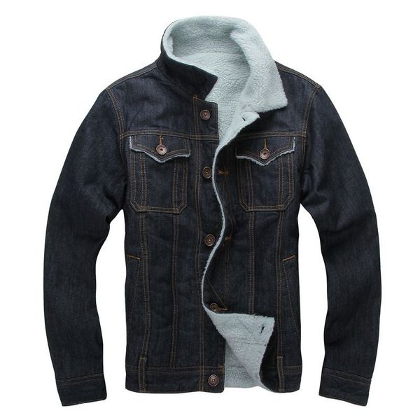 2017 new winter new fleece thicken jeans jacket casual denim coat for male warm loose denim jacket with oversized collar 101504, Black;brown
2017 new winter new fleece thicken jeans jacket casual denim coat for male warm loose denim jacket with oversized collar 101504, Black;brown