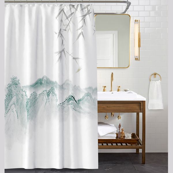 landscape painting shower curtains waterproof anti-mildew bathroom curtain with hooks bath curtain douchegordijn landschap t300 
landscape painting shower curtains waterproof anti-mildew bathroom curtain with hooks bath curtain douchegordijn landschap t300