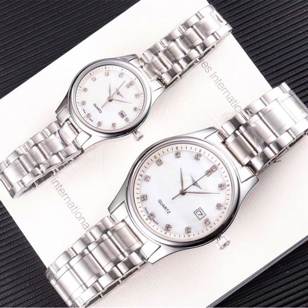 watch silver gold stainless steel case bracelet sapphire glass swiss quartz mov mens womens watches lovers' wristwatch, Slivery;brown
watch silver gold stainless steel case bracelet sapphire glass swiss quartz mov mens womens watches lovers' wristwatch, Slivery;brown