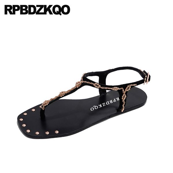 women sandals flat summer 2019 suede stud rivet female thong t strap ladies black casual slingback chain open toe shoes
women sandals flat summer 2019 suede stud rivet female thong t strap ladies black casual slingback chain open toe shoes