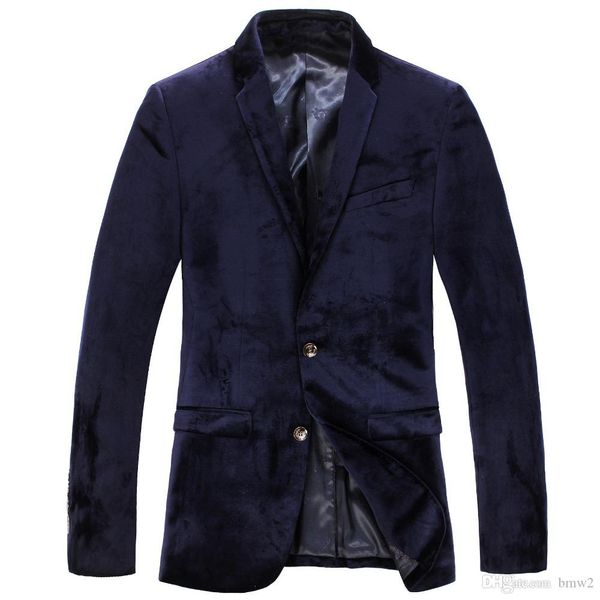 mens blazers spring autum luxury business suits blazer slim fit black velvet men casual suit jackets masculino outwear coat, White;black
mens blazers spring autum luxury business suits blazer slim fit black velvet men casual suit jackets masculino outwear coat, White;black