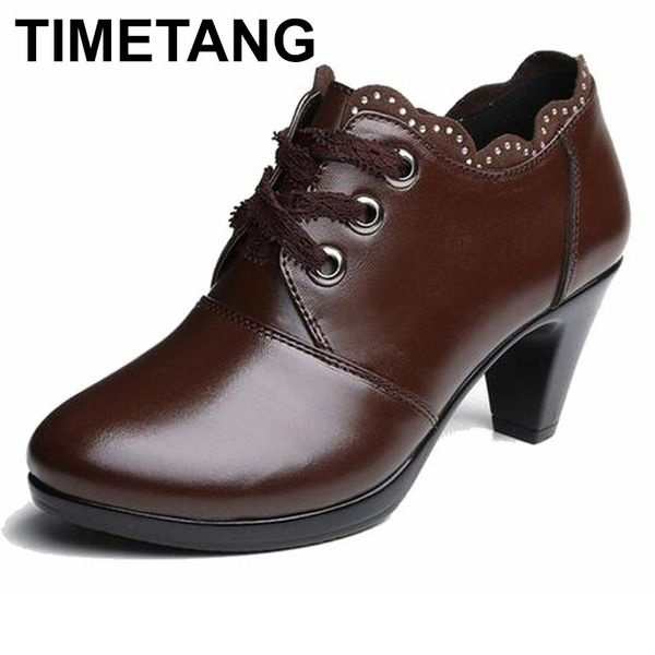 timetang 2018 spring autumn women boots solid lace-up european ladies leather shoes fashion boots women ankle boot, Black
timetang 2018 spring autumn women boots solid lace-up european ladies leather shoes fashion boots women ankle boot, Black