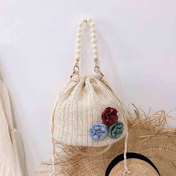 women's tasse woven shoulder bag handbag beach bag women retro weave hollow out bucket travel summer tote with pearl folower
women's tasse woven shoulder bag handbag beach bag women retro weave hollow out bucket travel summer tote with pearl folower