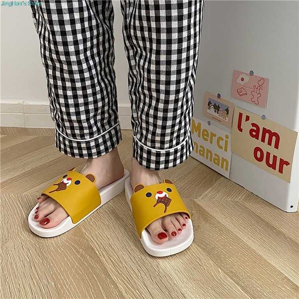 summer women slippers cute cartoon bear ladies slides house shoes beach flip flops non-slip eva soft girl home slippers, Black
summer women slippers cute cartoon bear ladies slides house shoes beach flip flops non-slip eva soft girl home slippers, Black