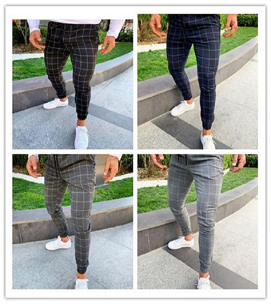 plaid print mens designer pants solid color drawstring mens pencil pants new style males casual pants, Black
plaid print mens designer pants solid color drawstring mens pencil pants new style males casual pants, Black