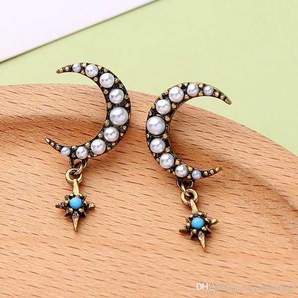 european and american fashion hipsters wild earrings retro pearl star moon studs earring wedding jewellery forwomen girls
european and american fashion hipsters wild earrings retro pearl star moon studs earring wedding jewellery forwomen girls