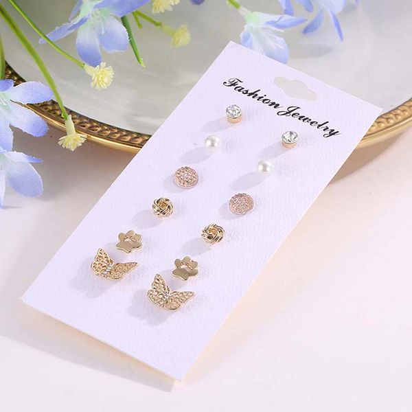 crystal pearl earring set 6 pair/set fashion mixed stud earrings for women party exquisite jewelry, Golden;silver
crystal pearl earring set 6 pair/set fashion mixed stud earrings for women party exquisite jewelry, Golden;silver