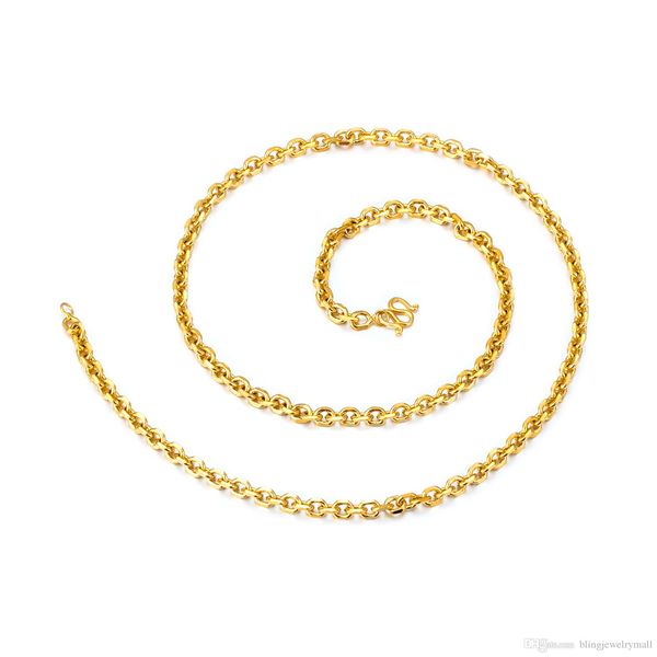 classic link gold chains necklaces for men copper choker necklaces male statement party necklace jewelry gift kl63, Silver
classic link gold chains necklaces for men copper choker necklaces male statement party necklace jewelry gift kl63, Silver