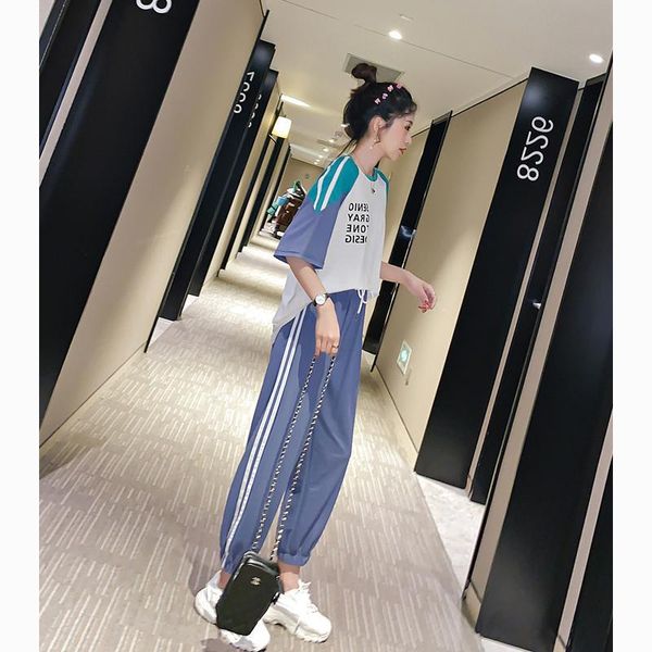 gym clothing women's two-piece suit outdoor sport running leisure loose summer cool fitness breathable cotton suits, White;black
gym clothing women's two-piece suit outdoor sport running leisure loose summer cool fitness breathable cotton suits, White;black