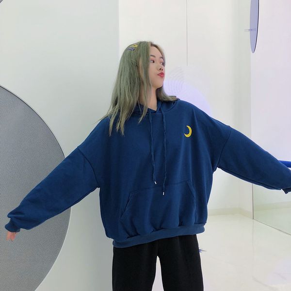 women's hoodies & sweatshirts women hooded printed simple all-match korean style leisure soft pullovers womens bf daily chic, Black
women's hoodies & sweatshirts women hooded printed simple all-match korean style leisure soft pullovers womens bf daily chic, Black