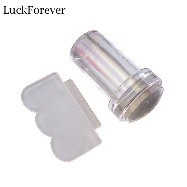 luckforever clear silicone nail stamping seal diy polish stamper template signet manicure nail plate stamping tool art kit, White
luckforever clear silicone nail stamping seal diy polish stamper template signet manicure nail plate stamping tool art kit, White