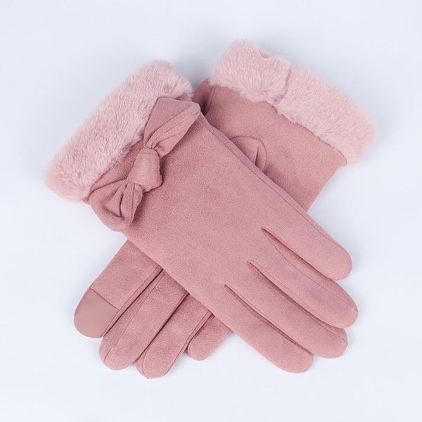 2019 high quailty fashion women' suede gloves winter warm plus velvet thicken student cute gloves touch screen, Blue;gray
2019 high quailty fashion women' suede gloves winter warm plus velvet thicken student cute gloves touch screen, Blue;gray