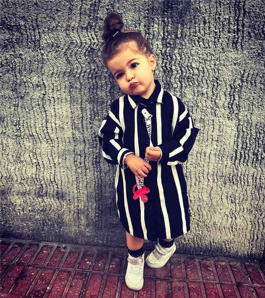 2017 new summer newborn baby girls striped long blouses shirt casual clothes outfits set, White;black
2017 new summer newborn baby girls striped long blouses shirt casual clothes outfits set, White;black