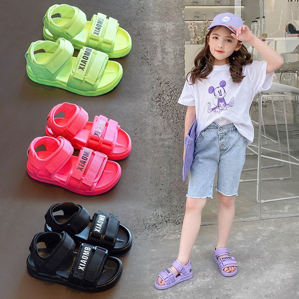 2020 summer kids beach sandals children sport sandals baby boys brand shoes girls soft casual fashion school shoes new, Black;red
2020 summer kids beach sandals children sport sandals baby boys brand shoes girls soft casual fashion school shoes new, Black;red
