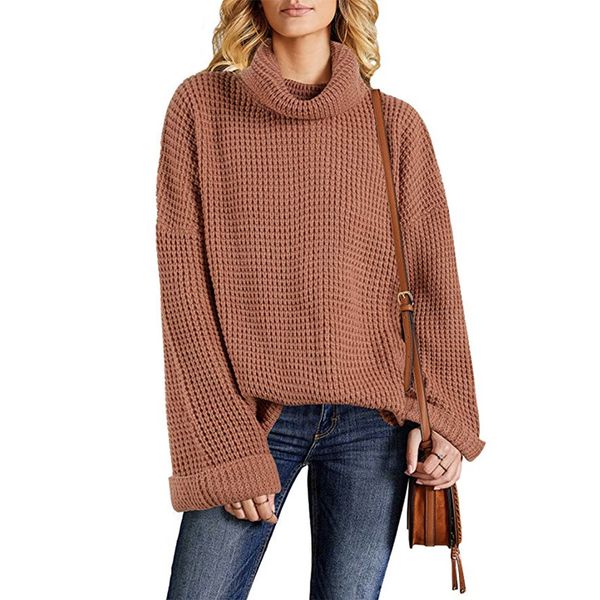 2019 autumn and winter new selling sweater women europe and america urban casual thick needle high collar pullover sweater, White;black
2019 autumn and winter new selling sweater women europe and america urban casual thick needle high collar pullover sweater, White;black