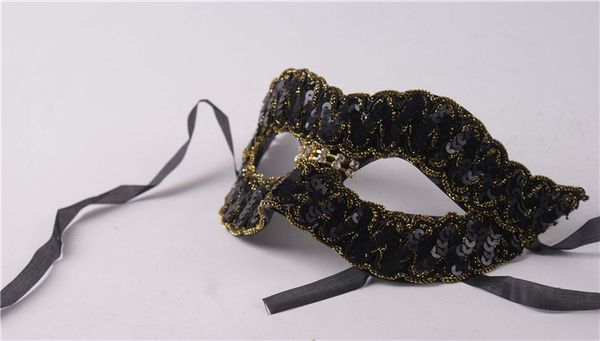 black sequin men's and women's half face prom mask annual meeting halloween party fake mask
black sequin men's and women's half face prom mask annual meeting halloween party fake mask
