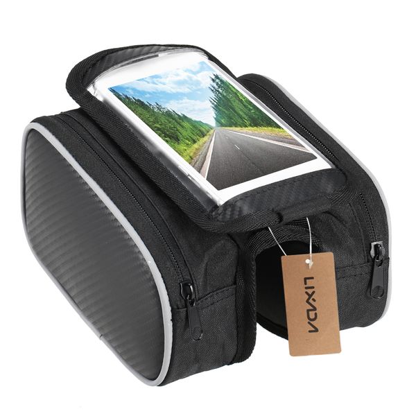 lixada bicycle front frame touchscreen phone bag mountain bike cycling tube double pouch pannier bag for ciclismo
lixada bicycle front frame touchscreen phone bag mountain bike cycling tube double pouch pannier bag for ciclismo
