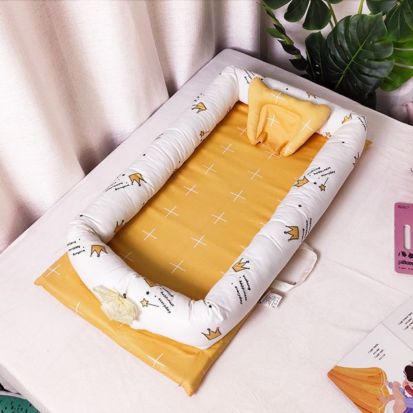 magic crown print washable portable foldable baby crib newborn bionic uterus bed travel baby nest travel bed cot
magic crown print washable portable foldable baby crib newborn bionic uterus bed travel baby nest travel bed cot