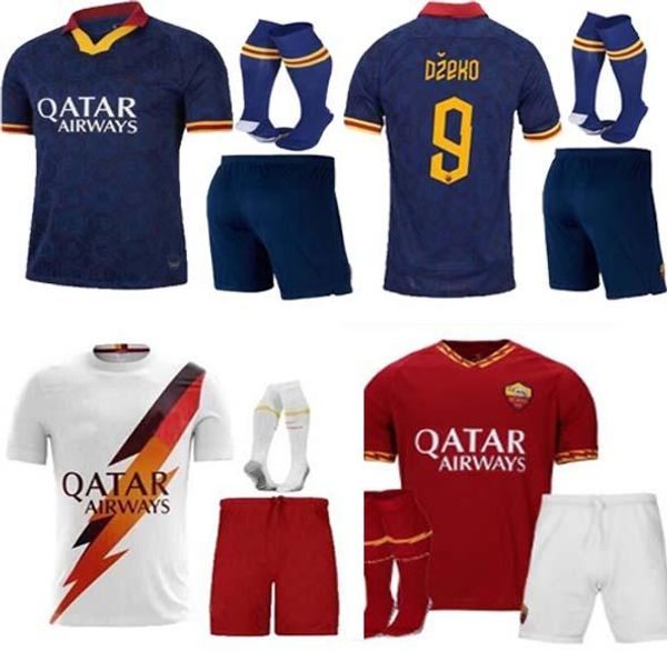 kit 19 20 as roma away third soccer jerseys 2019 2020 home rome dzeko fazio zaniolo pastore kolarov men football shirts, Black 
kit 19 20 as roma away third soccer jerseys 2019 2020 home rome dzeko fazio zaniolo pastore kolarov men football shirts, Black