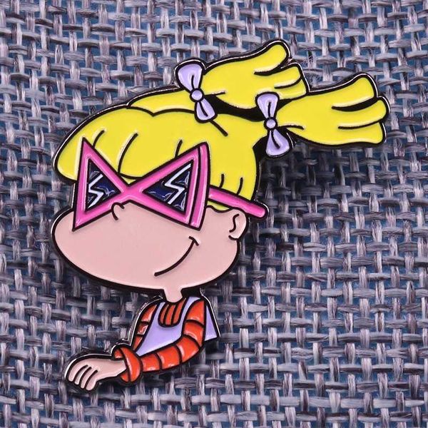 angelica pickles badge cool sunglasses brooch 90s nostalgia rugrats inspired pin funny backpack accessory kids gift, Gray
angelica pickles badge cool sunglasses brooch 90s nostalgia rugrats inspired pin funny backpack accessory kids gift, Gray