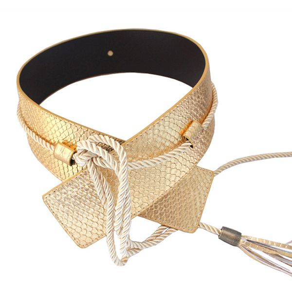 fashion belts for women clothing pu leather belt female wide tassel strap gold waistband woman wholesale price sale, Black;brown
fashion belts for women clothing pu leather belt female wide tassel strap gold waistband woman wholesale price sale, Black;brown