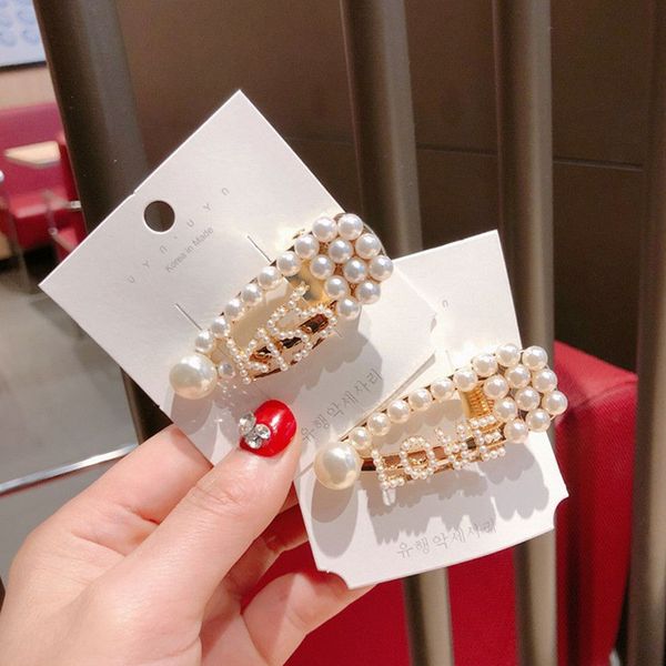 sexemara 2019 fashion metal imitiation pearl hairpins hollow waterdrop letter kiss love hair clips for women hair accessories, Golden;white
sexemara 2019 fashion metal imitiation pearl hairpins hollow waterdrop letter kiss love hair clips for women hair accessories, Golden;white