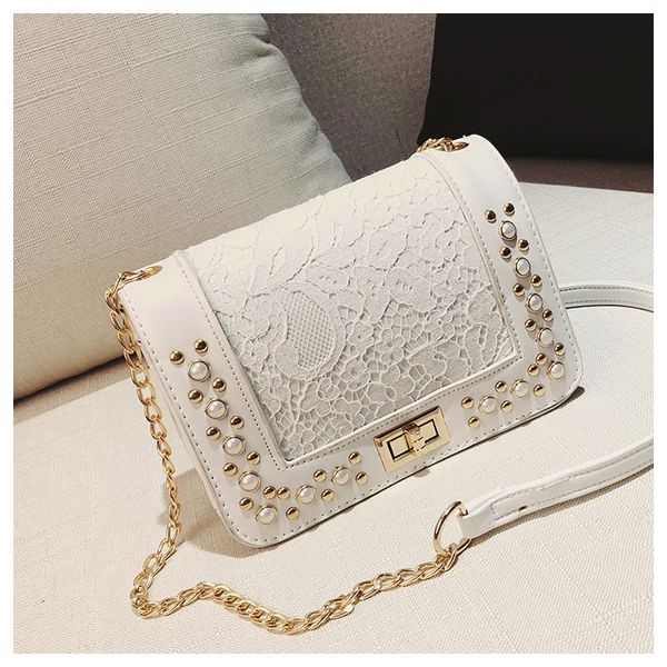 small bag 2019 new flower lace rivet lock shoulder messenger bag woman chain party clutch purse pearl casual lady crossbody bags
small bag 2019 new flower lace rivet lock shoulder messenger bag woman chain party clutch purse pearl casual lady crossbody bags