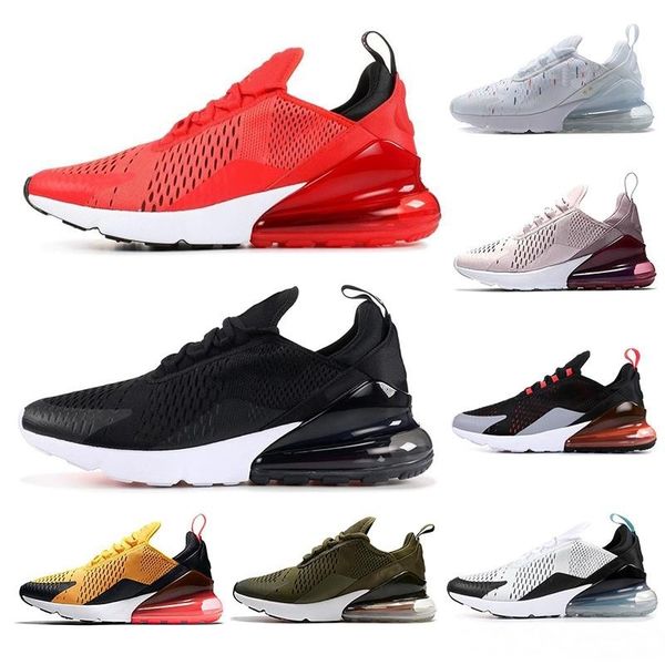 

2021 gradients volt orange running shoes 27c tiger triple white black bred regency purple women men designer sports sneakers 36-45