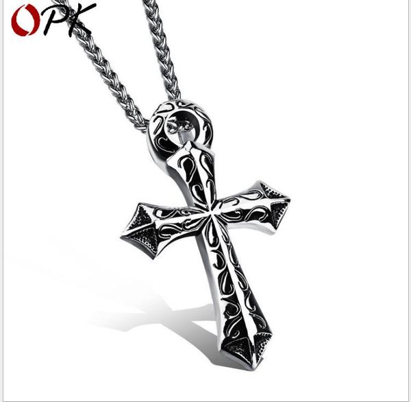 domineering simple large cross with matching chain trendy men's nightclub popular jewelry, Silver
domineering simple large cross with matching chain trendy men's nightclub popular jewelry, Silver