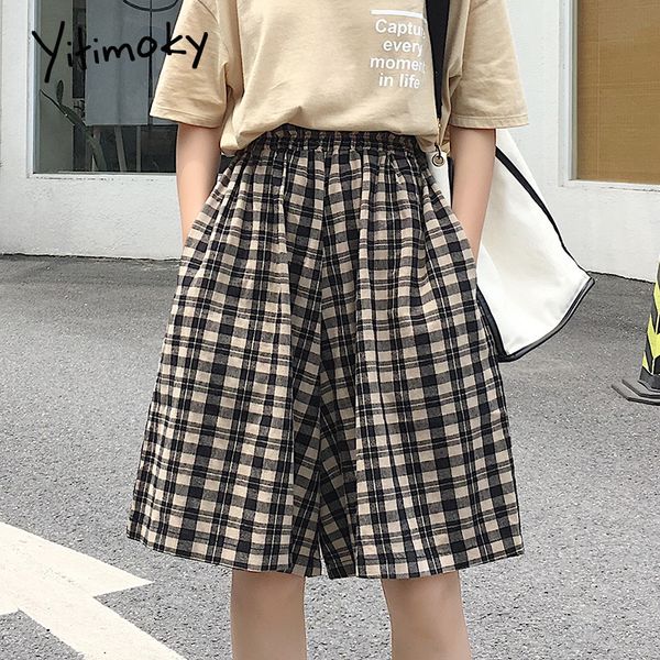 women's shorts plaid women elastic waist japan style high for harajuku short plus size 5xl loose, White;black
women's shorts plaid women elastic waist japan style high for harajuku short plus size 5xl loose, White;black