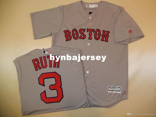 custom majestic boston #3 babe ruth sewn cool base baseball jersey gray new mens stitched jerseys big and tall size xs-6xl for sale, Black;blue
custom majestic boston #3 babe ruth sewn cool base baseball jersey gray new mens stitched jerseys big and tall size xs-6xl for sale, Black;blue