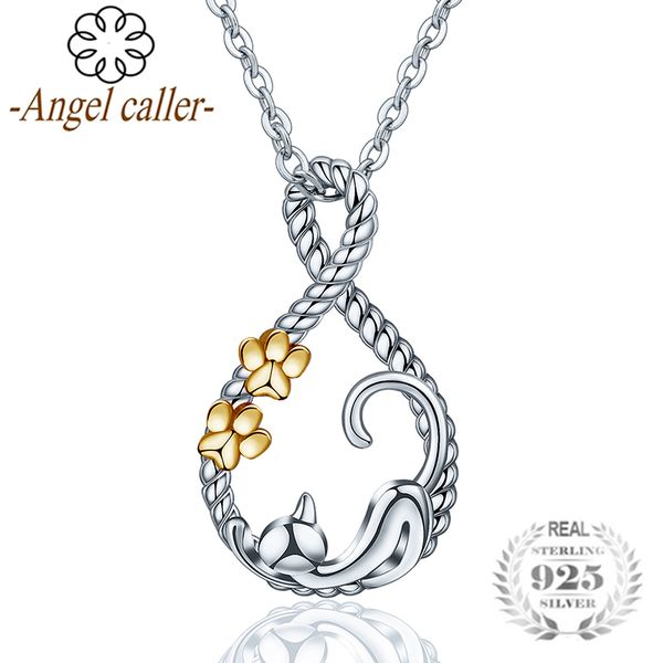 angel caller real 925 sterling silver naughty kitten cat women pendant necklaces cat paw torque fashion sterling silver jewelry
angel caller real 925 sterling silver naughty kitten cat women pendant necklaces cat paw torque fashion sterling silver jewelry