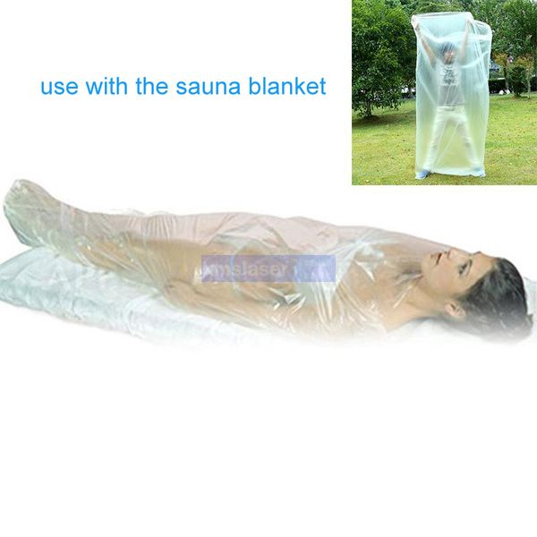 plastic sheet for body wrap 120*220cm/ for together use with the sauna blanket to keep skin away from directly with the sauna blanket
plastic sheet for body wrap 120*220cm/ for together use with the sauna blanket to keep skin away from directly with the sauna blanket