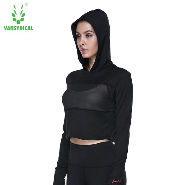 running jackets vansydical women jacket sports yoga sportswear fitness exercise gym run clothing long sleeve, Black;red
running jackets vansydical women jacket sports yoga sportswear fitness exercise gym run clothing long sleeve, Black;red