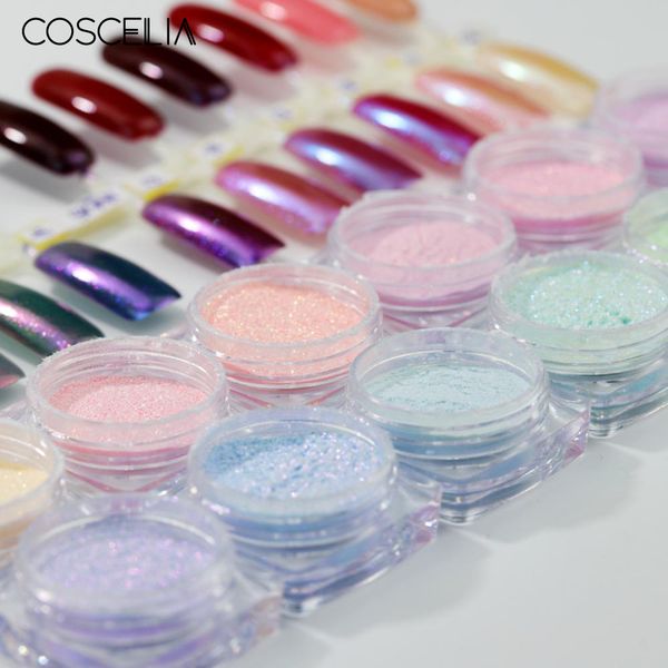 coscelia 1pc 0.8g/box nail art pearl glitter powder shiny shimmer pigment powder dust for nail dipping chrome, Silver;gold
coscelia 1pc 0.8g/box nail art pearl glitter powder shiny shimmer pigment powder dust for nail dipping chrome, Silver;gold