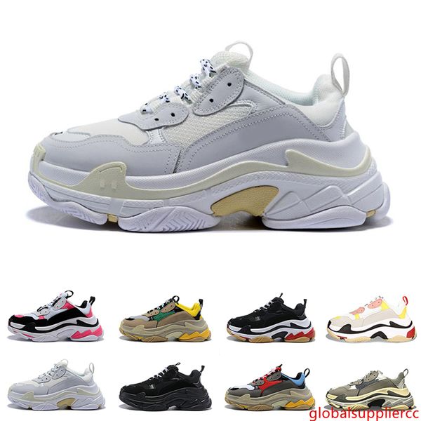2019 designer paris 17fw triple s sneakers for men women black red white green casual dad shoes tennis luxury increasing shoes 5.5-11
2019 designer paris 17fw triple s sneakers for men women black red white green casual dad shoes tennis luxury increasing shoes 5.5-11