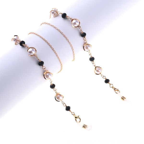 high-grade pearl accessory crystal anti-skid handmade chain personalized glasses rope lanyard glasses accessories, Blue
high-grade pearl accessory crystal anti-skid handmade chain personalized glasses rope lanyard glasses accessories, Blue